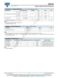 V2FL45HM3/I Datasheet Page 2