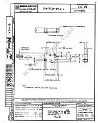 V3-19 Datasheet Cover