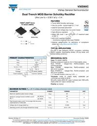 V30D60CHM3_A/I Datasheet Cover