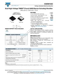 V30DM100CHM3/I Datasheet Cover