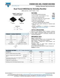 V30DM120C-M3/I Datasheet Cover