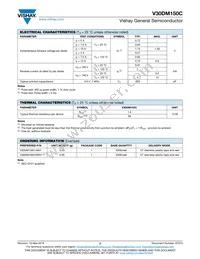 V30DM150CHM3/I Datasheet Page 2