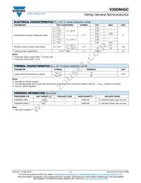 V30DM45CHM3/I Datasheet Page 2