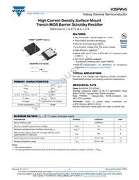 V35PW45-M3/I Datasheet Cover