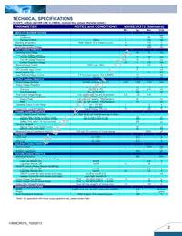 V36SE3R315NRFA Datasheet Page 2