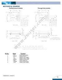 V36SE3R315NRFA Datasheet Page 12