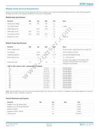 V375A8T400BS3 Datasheet Page 2