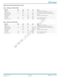 V375C8T100BS3 Datasheet Page 8