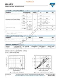 V40100PW-M3/4W Datasheet Page 2