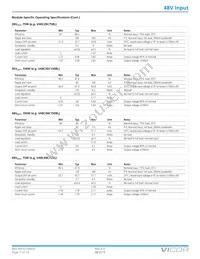 V48C8T150BS3 Datasheet Page 7