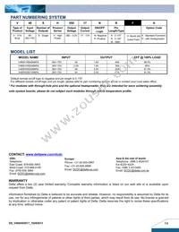 V48SH05017NNFA Datasheet Page 14