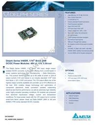 V48SR12005NRFA Datasheet Cover