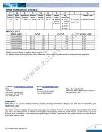 V48SR15004NRFA Datasheet Page 14