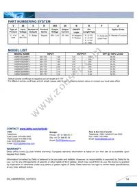 V48SR3R320NRFA Datasheet Page 14