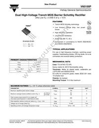 V60100P-E3/45 Datasheet Cover