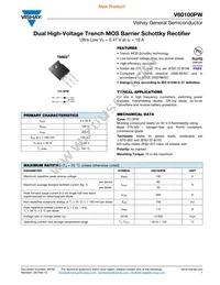 V60100PW-M3/4W Datasheet Cover