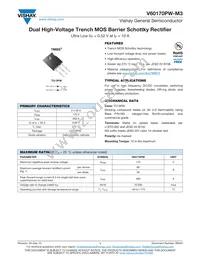 V60170PW-M3/4W Datasheet Cover