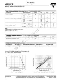 V60200PG-E3/45 Datasheet Page 2