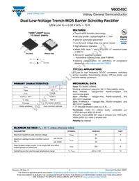 V60D45C-M3/I Datasheet Cover