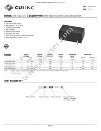 V7815-500-SMT Datasheet Cover
