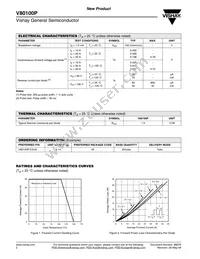 V80100P-E3/45 Datasheet Page 2