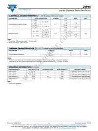 V8P15HM3/I Datasheet Page 2
