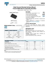 V8P20-M3/86A Datasheet Cover