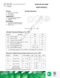 VAOB-10GACE2-C Datasheet Cover