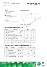 VAOL-10GRE4 Datasheet Cover