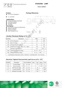 VAOL-3GAE4 Datasheet Cover