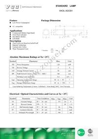 VAOL-3GCE4 Datasheet Cover