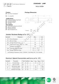 VAOL-3GDE4 Datasheet Cover