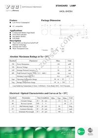 VAOL-3HCE4 Datasheet Cover