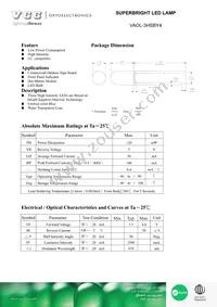 VAOL-3HSBY4 Datasheet Cover