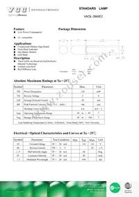 VAOL-3MAE2 Datasheet Cover