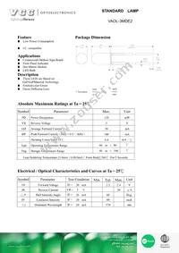 VAOL-3MDE2 Datasheet Cover