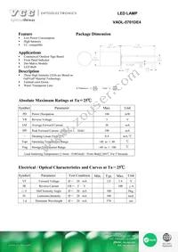 VAOL-5701DE4 Datasheet Cover