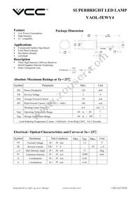 VAOL-5EWY4 Datasheet Cover