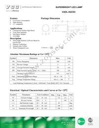 VAOL-5GCE4 Datasheet Cover