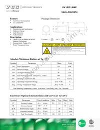 VAOL-5GUV8T4 Datasheet Cover