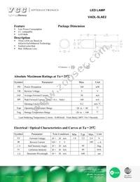 VAOL-5LAE2 Datasheet Cover