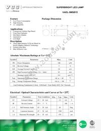 VAOL-5MSBY2 Datasheet Cover