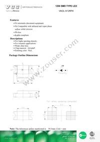 VAOL-S12RP4 Datasheet Cover