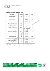 VAOL-S19337R6GHBH Datasheet Page 3