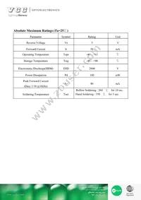 VAOL-S2GT4 Datasheet Page 2