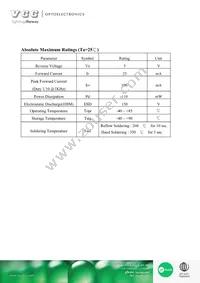 VAOL-S4SB4 Datasheet Page 2