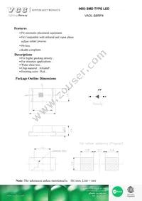 VAOL-S6RP4 Datasheet Cover