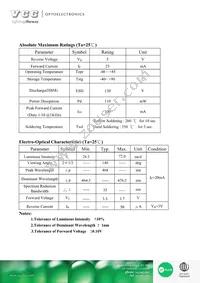 VAOL-S8SB4 Datasheet Page 2