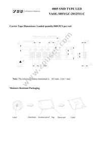 VAOL-S8SYGC-2012511-C Datasheet Page 5