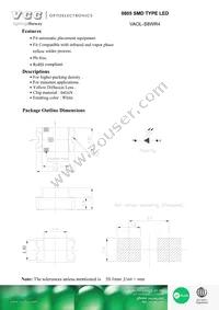 VAOL-S8WR4 Datasheet Cover